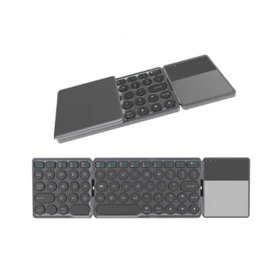 Portable Ultra Slim Bluetooth Foldable Keyboard