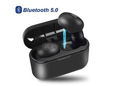 Handsfree Stereo Bass Earbuds Charging Box True Wireless Earphone with Microphone