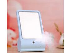 Face Moist Humidifier & Cosmetic LED Mirror