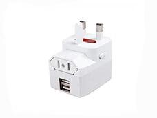 2 USB Charger Adapter