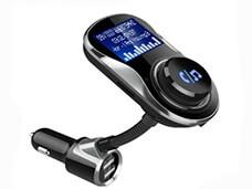 Bluetooth Car Kit Handsfree Wireless FM Transmitter Dual USB Car Charger