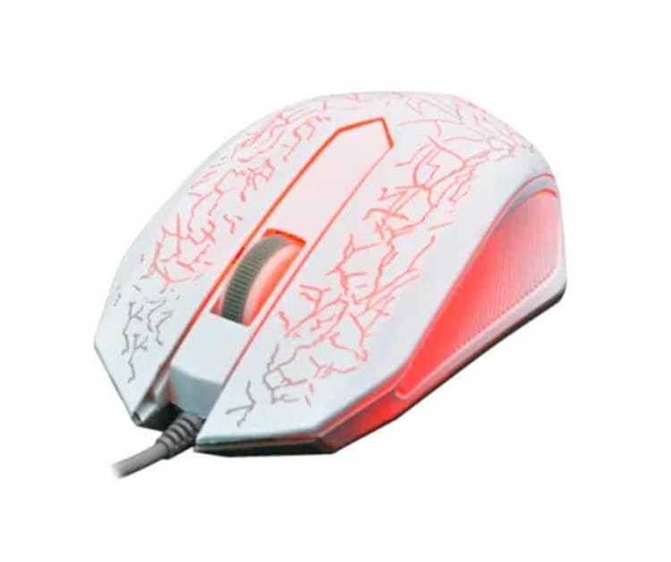 3D Seven Color Light Dazzle Color Optical USB Wired Gaming Mouse
