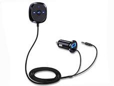 Bluetooth Audio Receiver Handsfree Speakerphone USB Car Charger