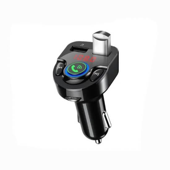 FM Transmitter Bluetooth Car Kit 5V USB Car Charger Support TF Card
