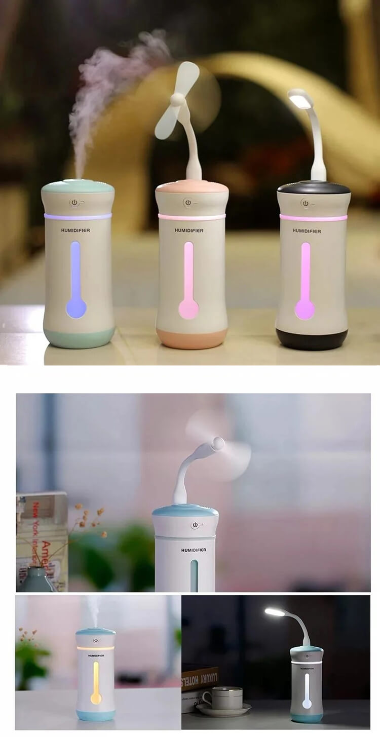 Small Office Portable Battery Operated Humidifier